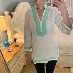 💲⬇️NWOT Sail to Sable 100% Linen Tunic Top